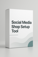 Social Media Shop Setup