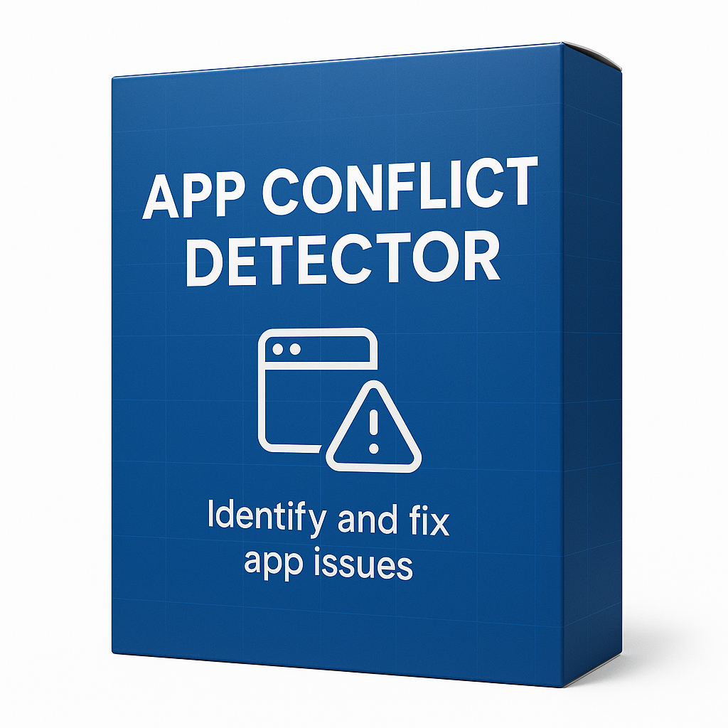App & Plugin Conflict Detector